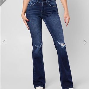Kancan Signature Kurvy Mid-Rise Flare Jean